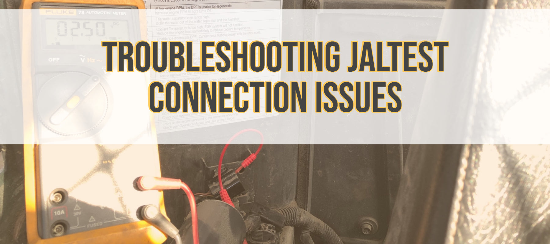 Troubleshooting Cojali Jaltest Connection Issues