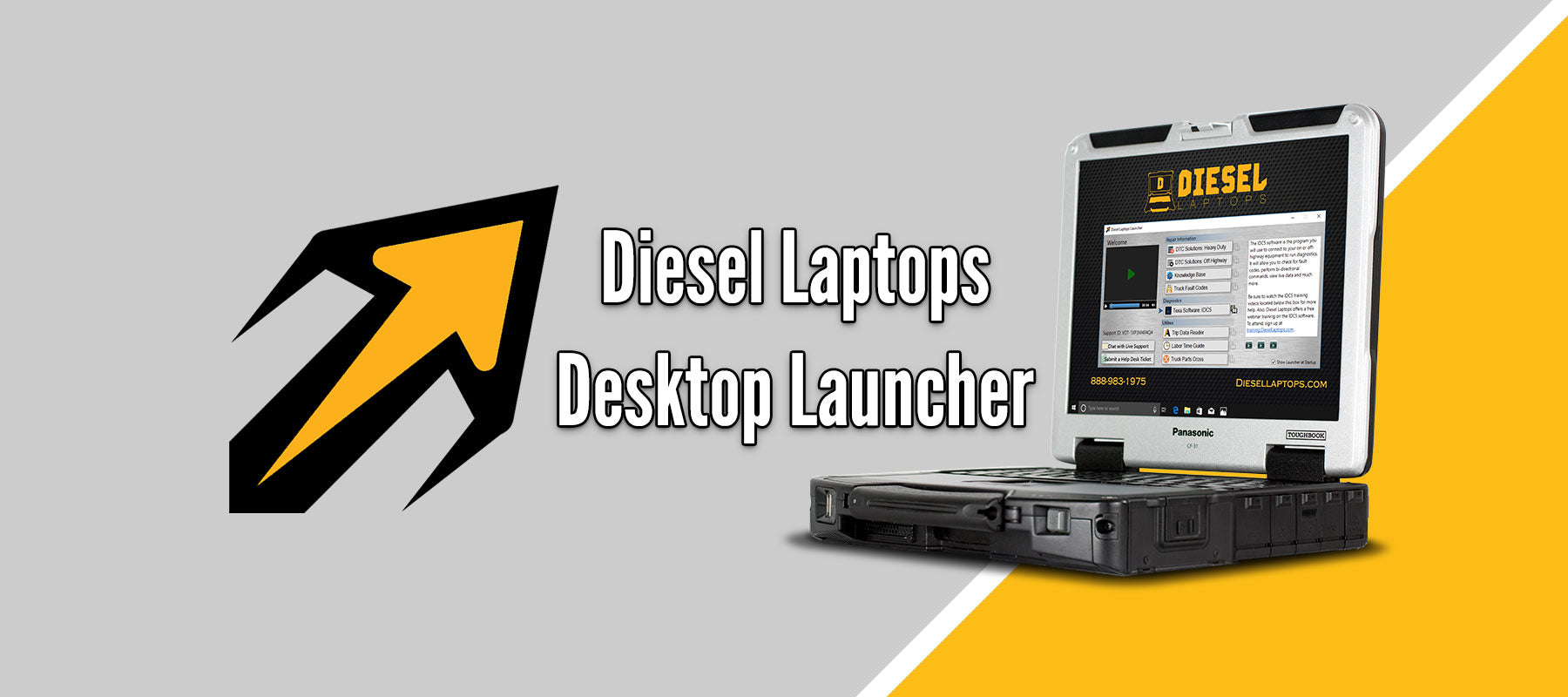 Introducing the Diesel Laptops Desktop Launcher