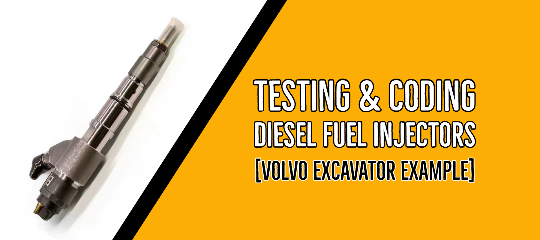 How to Test and Code Diesel Fuel Injectors [Volvo Excavator Video Example]