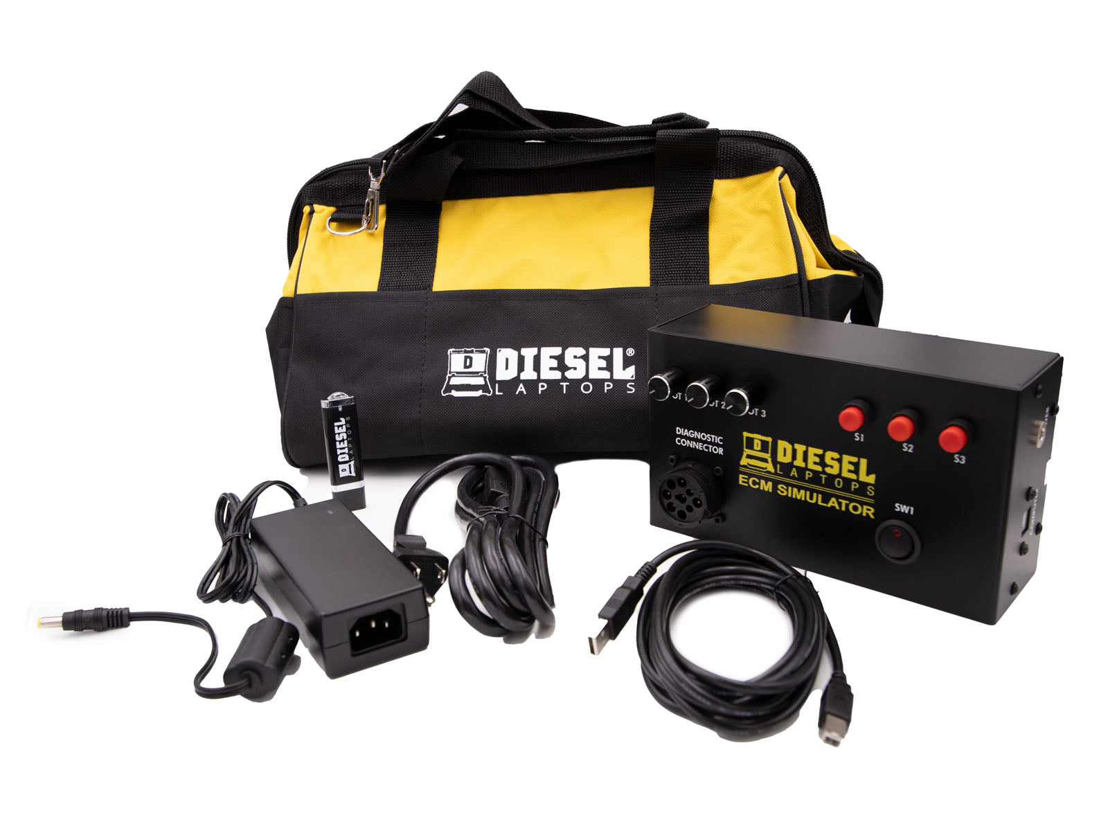 Diesel Laptops Telematics Testing Simulator