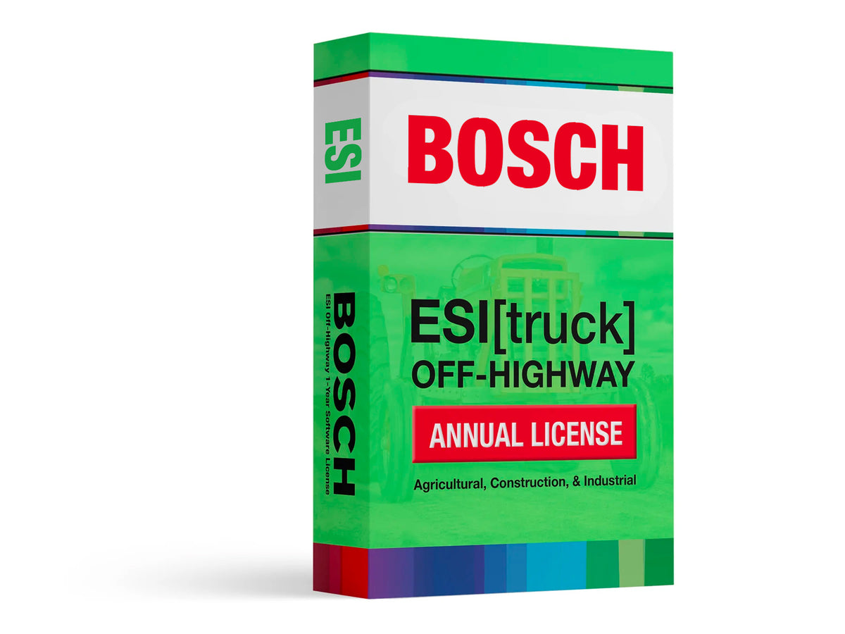 Bosch ESI Off Highway 1 Year Software License Diesel Laptops